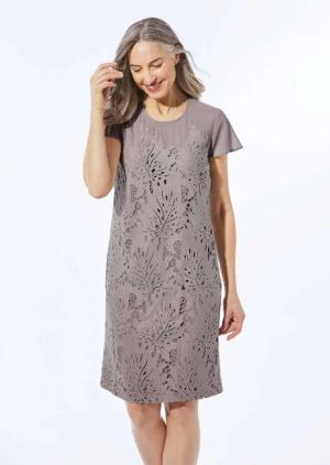 GOLDNER Abendkleid Kurzgröße: Kleid aus sommerlicher