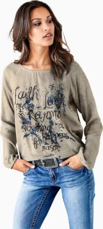 heine Klassische Bluse Schlupfbluse
