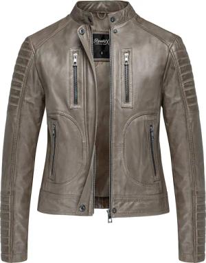 REPUBLIX Lederjacke MYRNA Echtleder Damen Biker
