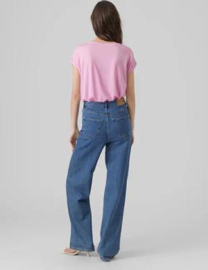 Vero Moda T-Shirt VMAva (1-tlg) Plain/ohne