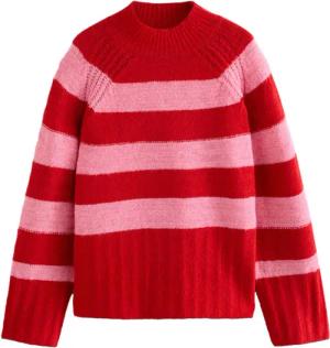 Next Stehkragenpullover Strukturierter Strickpullover mit Stehkragen