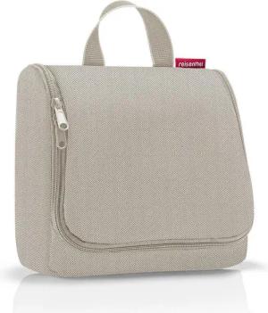 REISENTHEL® Kulturbeutel toiletbag herringbone sand, toiletbag