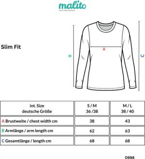 Muse Rundhalsshirt Langarm Longshirt mit Spitzensaum