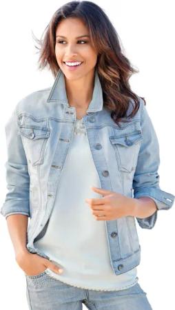 heine Blusenblazer Jeans-Jacke