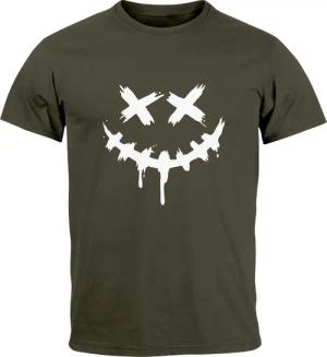 Neverless Print-Shirt Herren T-Shirt Bedruckt Techwear