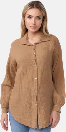 Worldclassca Hemdbluse Worldclassca Bluse Hemdbluse Tunika