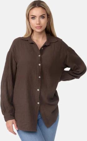 Worldclassca Hemdbluse Worldclassca Bluse Hemdbluse Tunika