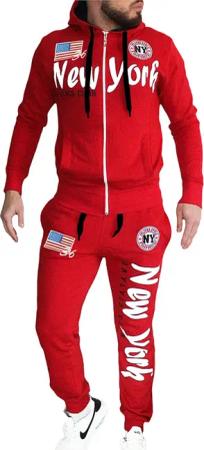 Jaylvis Jogginganzug New York Herren Trainingsanzug