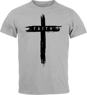 Neverless Print-Shirt Herren T-Shirt Printshirt Aufdruck