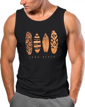 Neverless Tanktop Herren Tank-Top Surfing Fashion