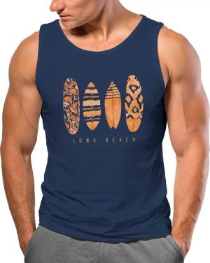 Neverless Tanktop Herren Tank-Top Surfing Fashion