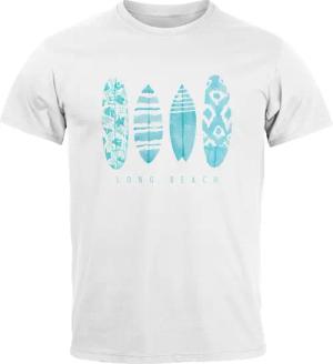 Neverless Print-Shirt Herren T-Shirt Surfing Fashion