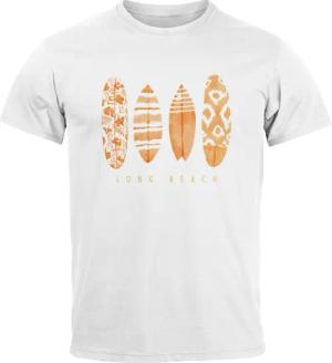 Neverless Print-Shirt Herren T-Shirt Surfing Fashion