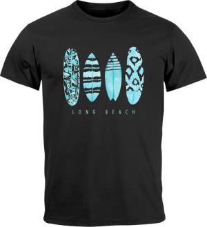 Neverless Print-Shirt Herren T-Shirt Surfing Fashion