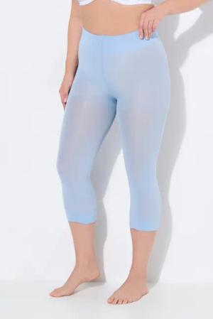 Ulla Popken Feinstrumpfhose Strumpf-Capri blickdicht Oberschenkel-Schutz