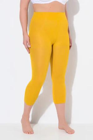 Ulla Popken Feinstrumpfhose Strumpf-Capri blickdicht Oberschenkel-Schutz