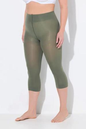 Ulla Popken Feinstrumpfhose Strumpf-Capri blickdicht Oberschenkel-Schutz