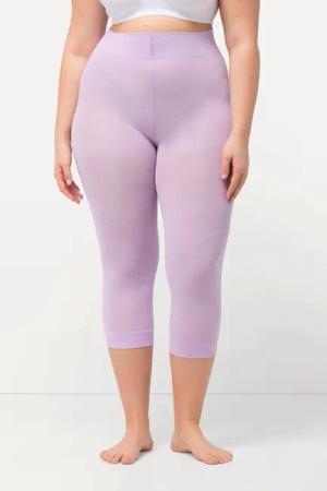 Ulla Popken Feinstrumpfhose Strumpf-Capri blickdicht Oberschenkel-Schutz