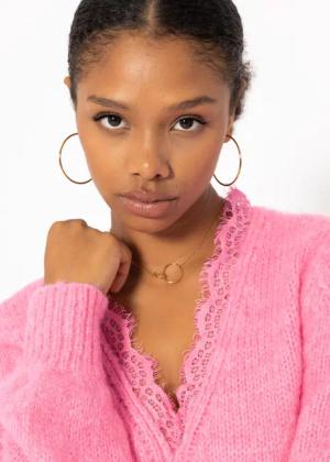 SASSYCLASSY Strickpullover Damen Pullover Elegant mit