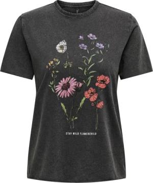 ONLY T-Shirt Bedrucktes Kurzarm mit Printed