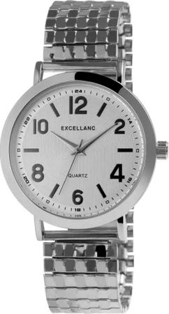 Excellanc Quarzuhr Sibel Edelstahl, Zugarmband, modisch,