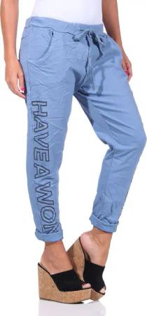Mississhop Jogginghose Damen Hose Freizeithose Stoffhose
