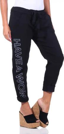 Mississhop Jogginghose Damen Hose Freizeithose Stoffhose