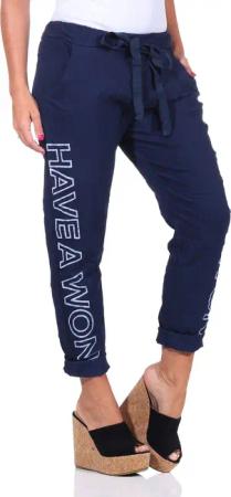 Mississhop Jogginghose Damen Hose Freizeithose Stoffhose