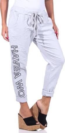 Mississhop Jogginghose Damen Hose Freizeithose Stoffhose