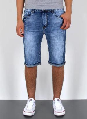 ESRA Jeansshorts Herren Sommerhose Jeans Shorts