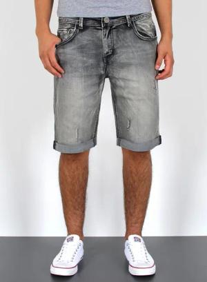 ESRA Jeansshorts Herren Sommerhose Jeans Shorts