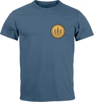 Neverless Print-Shirt Herren T-Shirt Wald Bäume