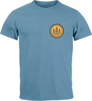 Neverless Print-Shirt Herren T-Shirt Wald Bäume