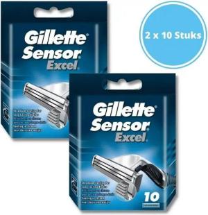 Gillette Rasierklingen Gillette Sensor Excel, 20-tlg.
