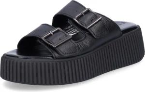 Tamaris Tamaris Damen Plateau Pantolette schwarz