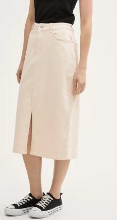 TOM TAILOR Denim Sommerrock Midi-Jeansrock mit