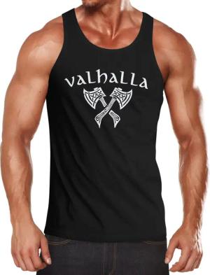 Neverless Tanktop Herren Tank-Top Valhalla Viking