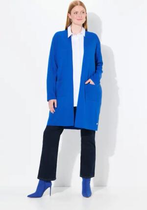 Ulla Popken Langjacke Strickjacke lange offene