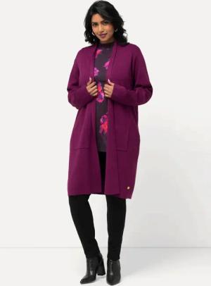 Ulla Popken Langjacke Strickjacke lange offene