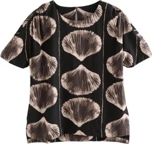 Next T-Shirt Kastiges T-Shirt aus Strukturmaterial