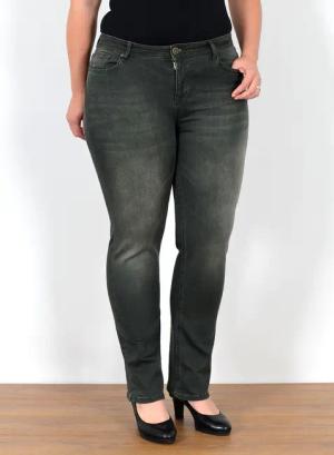 ESRA Straight-Jeans Gerade Schnitt Jeans Damen