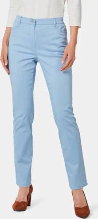 GOLDNER Stoffhose Leichte Baumwoll-Hose CARLA