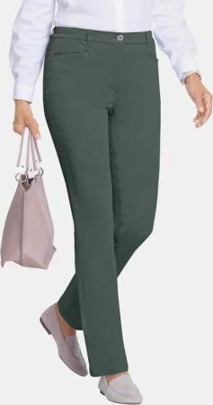 GOLDNER Stoffhose Kurzgröße: Leichte Baumwoll-Hose CARLA