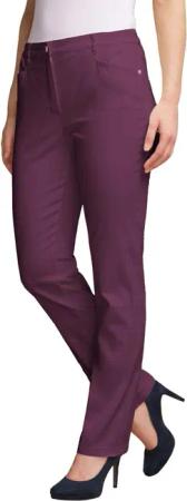 GOLDNER Stoffhose Kurzgröße: Leichte Baumwoll-Hose CARLA