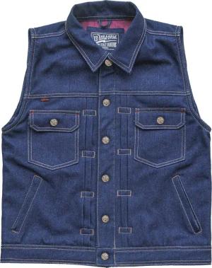 13 1/2 Sweatweste Rain Splitter Denim
