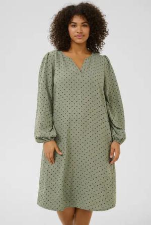KAFFE Curve Blusenkleid Kleid KCnika Große