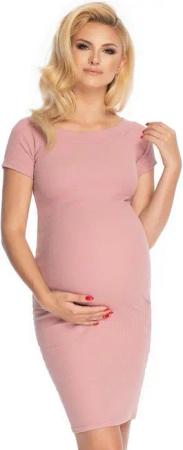 PeeKaBoo Umstandskleid Kleid Schwangerschaft Minikleid kurzarm