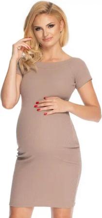 PeeKaBoo Umstandskleid Kleid Schwangerschaft Minikleid kurzarm