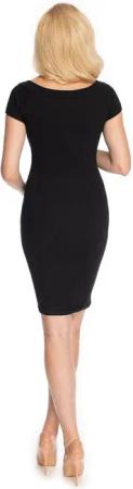 PeeKaBoo Umstandskleid Kleid Schwangerschaft Minikleid kurzarm