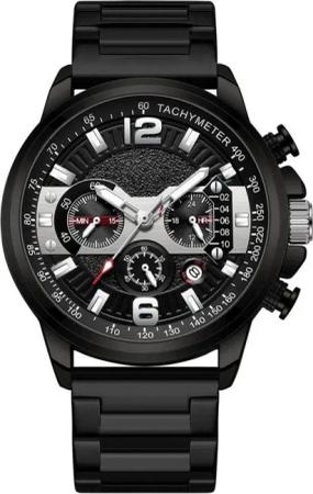 ibettertec Quarzuhr Herrenuhr Multifunktionsuhr Armbanduhr Chronograph,
